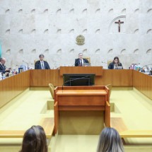 STF forma maioria para Dino, Zanin e Moraes julgarem Bolsonaro - Antonio Augusto/STF