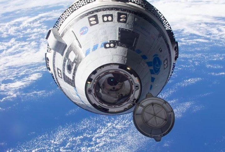 A missão, que deveria durar oito dias, se estendeu por 286 dias na Estação Espacial Internacional (ISS) depois que a cápsula Starliner (foto), da Boeing, apresentou problemas.