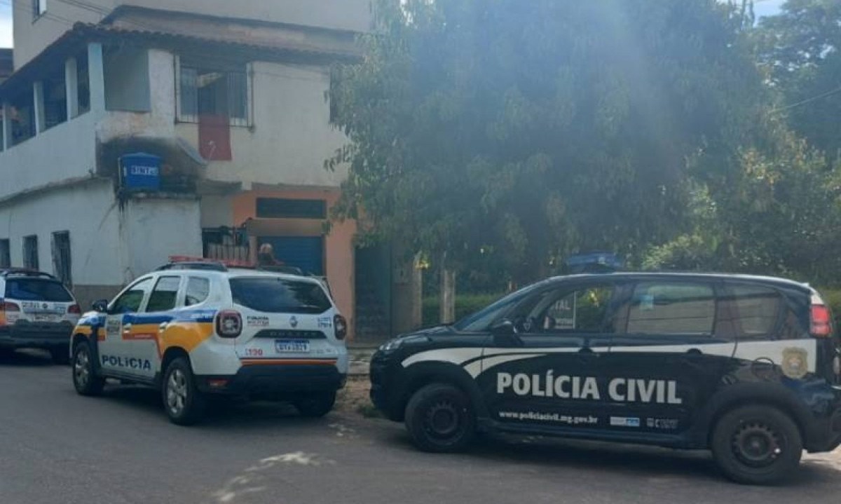Crime aconteceu em 26 de fevereiro de 2023. Na ocasi&atilde;o, a v&iacute;tima, ex-namorado da suspeita, foi atacada com golpes de pedra -  (crédito: PCMG / Divulga&ccedil;&atilde;o)