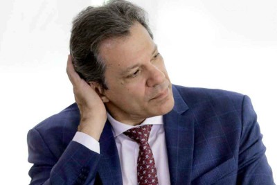 Ministro da Fazenda, Fernando Haddad -  (crédito: Sergio Lima/AFP)