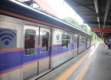 Continuando a modernizacao de sua linha o Metro-BH apresenta novo cronograma das obras impactando nos horarios e na rotina dos usuarios -  (crédito: Alexandre Guzanshe/EM/D.A. Press. Brasil)