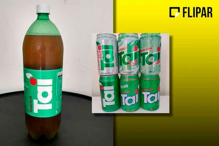 GuaranÃ¡ TaÃ­ - Refrigerante produzido pela Coca-Cola Company, foi lanÃ§ado em 1979 para substituir a versÃ£o de guaranÃ¡ da Fanta. 
