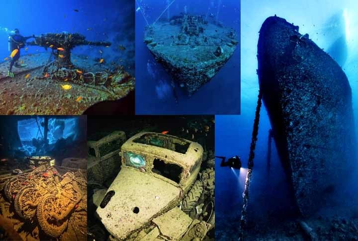 Este navio de transporte britânico de 420 pés (128 metros) foi afundado em 1941 após um ataque aéreo alemão.  Por lá, tem uma parada popular em cruzeiros de mergulho, acessível tanto por safáris quanto por passeios diurnos de Sharm El-Sheikh.