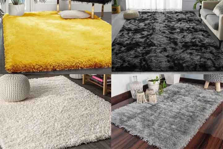 Outro tipo de tapete é o shaggy, com fios longos e macios,  textura felpuda e confortável. Feitos geralmente de poliéster, polipropileno ou lã, são populares em diversos países, incluindo Brasil, Turquia e China, tanto de forma artesanal quanto industrial. Esses tapetes são muito utilizados em salas e quartos, pois criam uma atmosfera quente e sofisticada.