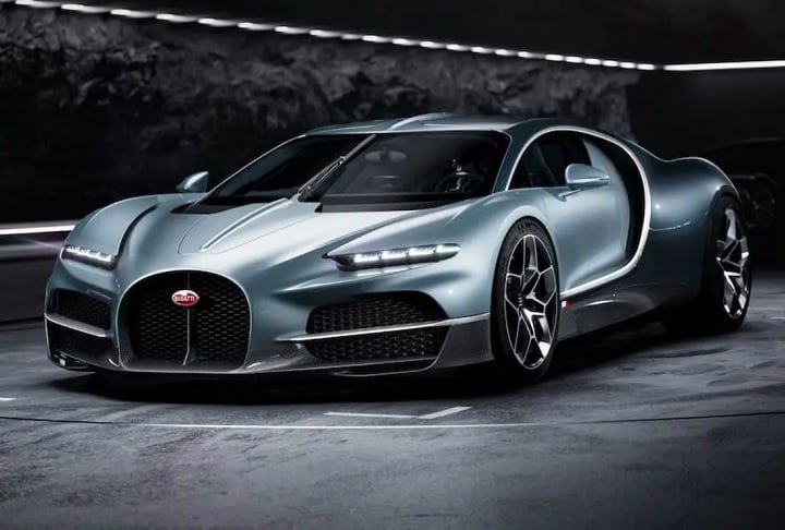 6º) Bugatti Tourbillon – R$ 27,2 milhões: A Bugatti é famosa no mundo dos supercarros não só pelo desempenho impressionante e pelo design sofisticado, mas também pelos preços altíssimos. Esse modelo pode ficar ainda mais caro graças às várias opções de personalização disponíveis.