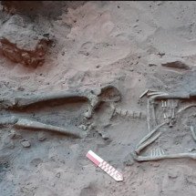 Descoberta de esqueleto revela existência de templo indígena no Piauí - Divulgação Professora Cláudia Cunha/ UFPI