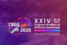 24ª edição do Congresso Brasileiro de Geriatria e Gerontologia 24ª edição do Congresso Brasileiro de Geriatria e Gerontologia