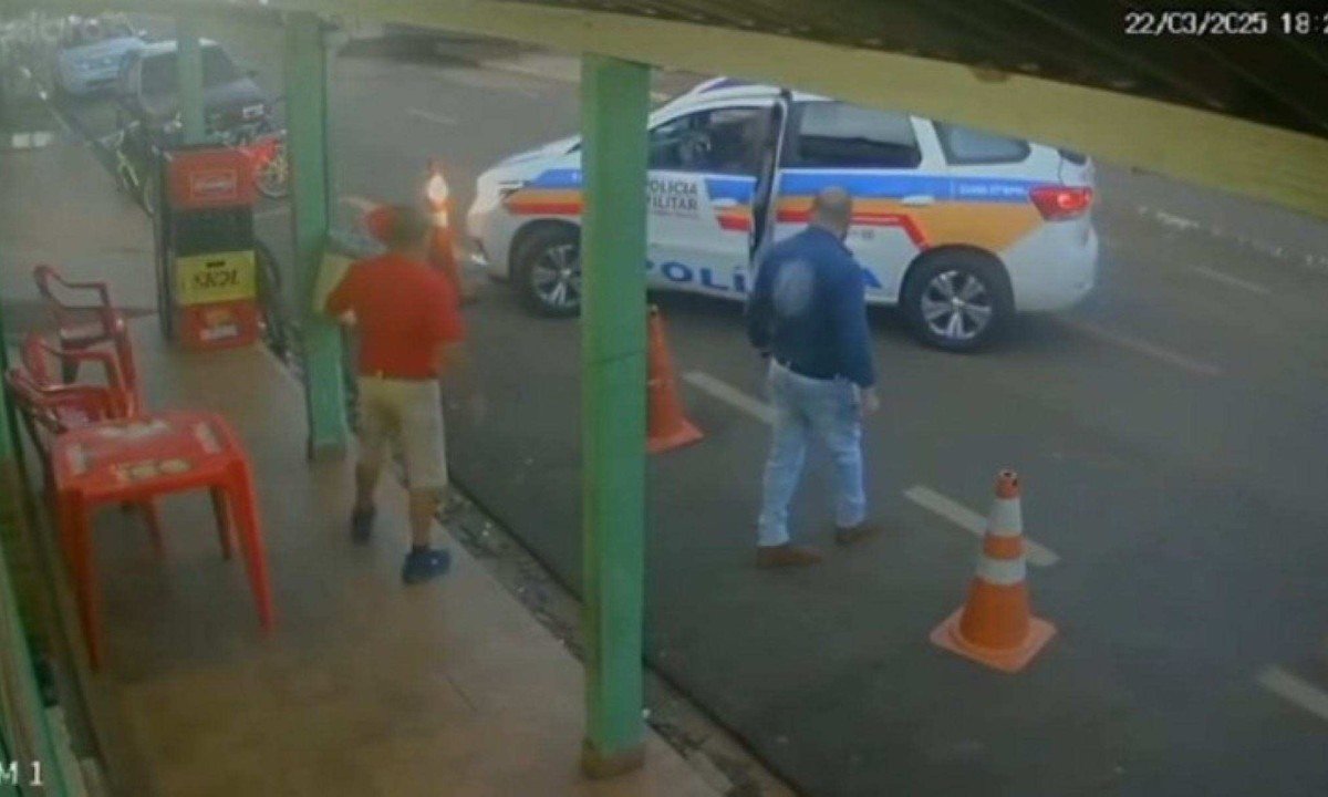 Um Inqu&eacute;rito Policial Militar (IPM) foi instaurado para apurar o caso -  (crédito: Reprodu&ccedil;&atilde;o redes sociais )