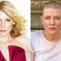 Atrizes que ficaram carecas para atuar em cinema ou TV - Instagram @cate_blanchettofficial
 e Divulgação