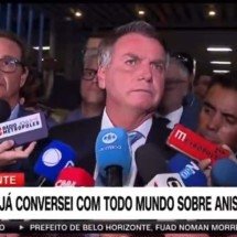 Bolsonaro: trompetista toca 'Marcha fúnebre' durante coletiva - Reprodução/CNN Brasil