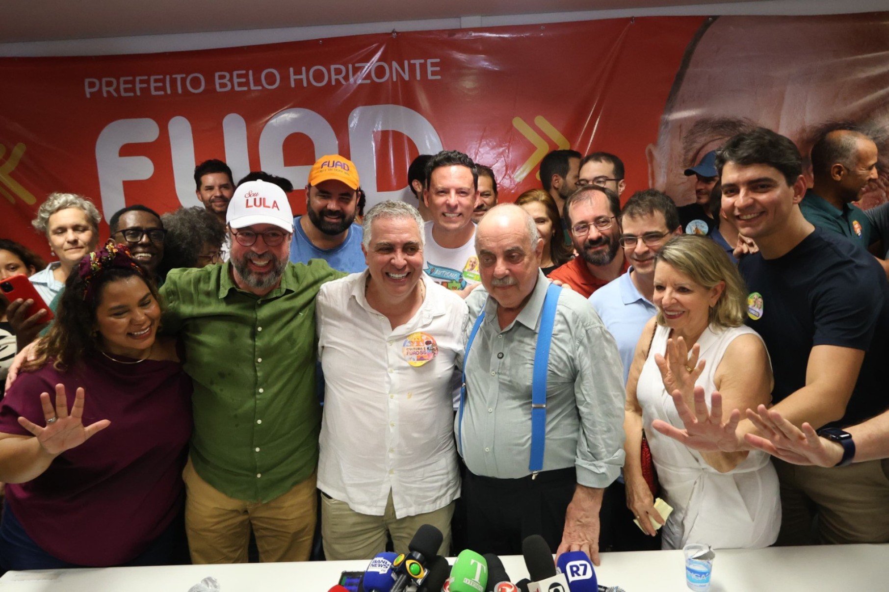 No dia 27 de outubro de 2024, Fuad Noman foi eleito prefeito de Belo Horizonte -Marcos Vieira /EM/DA. Press