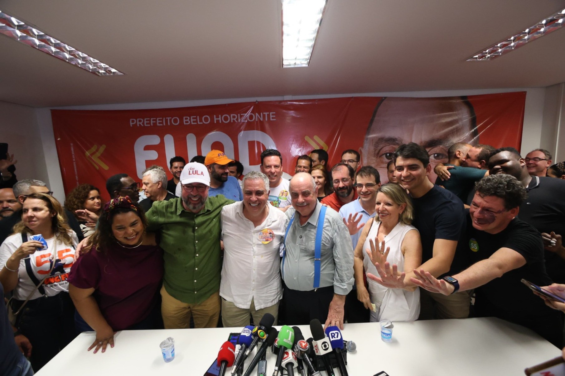 No dia 27 de outubro de 2024, Fuad Noman foi eleito prefeito de Belo Horizonte -Marcos Vieira /EM/DA. Press