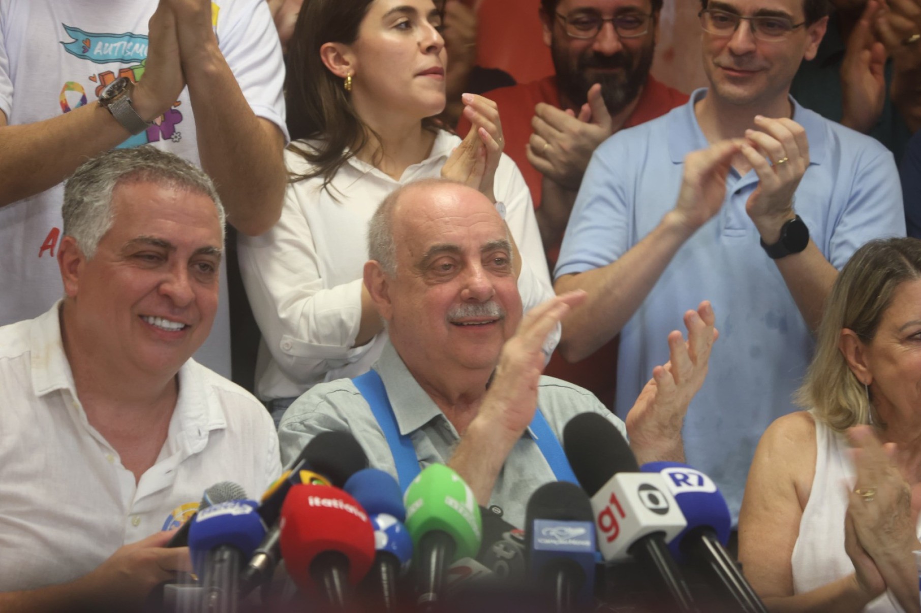 No dia 27 de outubro de 2024, Fuad Noman foi eleito prefeito de Belo Horizonte -Marcos Vieira /EM/DA. Press