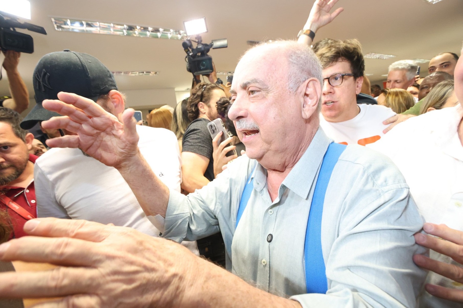No dia 27 de outubro de 2024, Fuad Noman foi eleito prefeito de Belo Horizonte -Marcos Vieira /EM/DA. Press