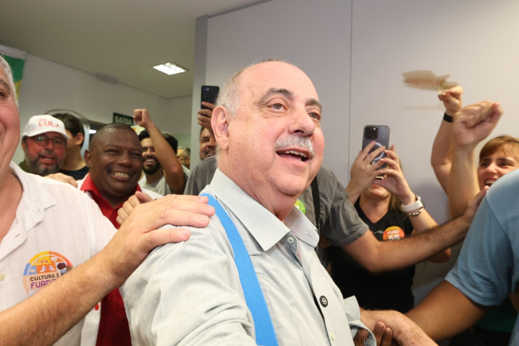 No dia 27 de outubro de 2024, Fuad Noman foi eleito prefeito de Belo Horizonte -Marcos Vieira /EM/DA. Press
