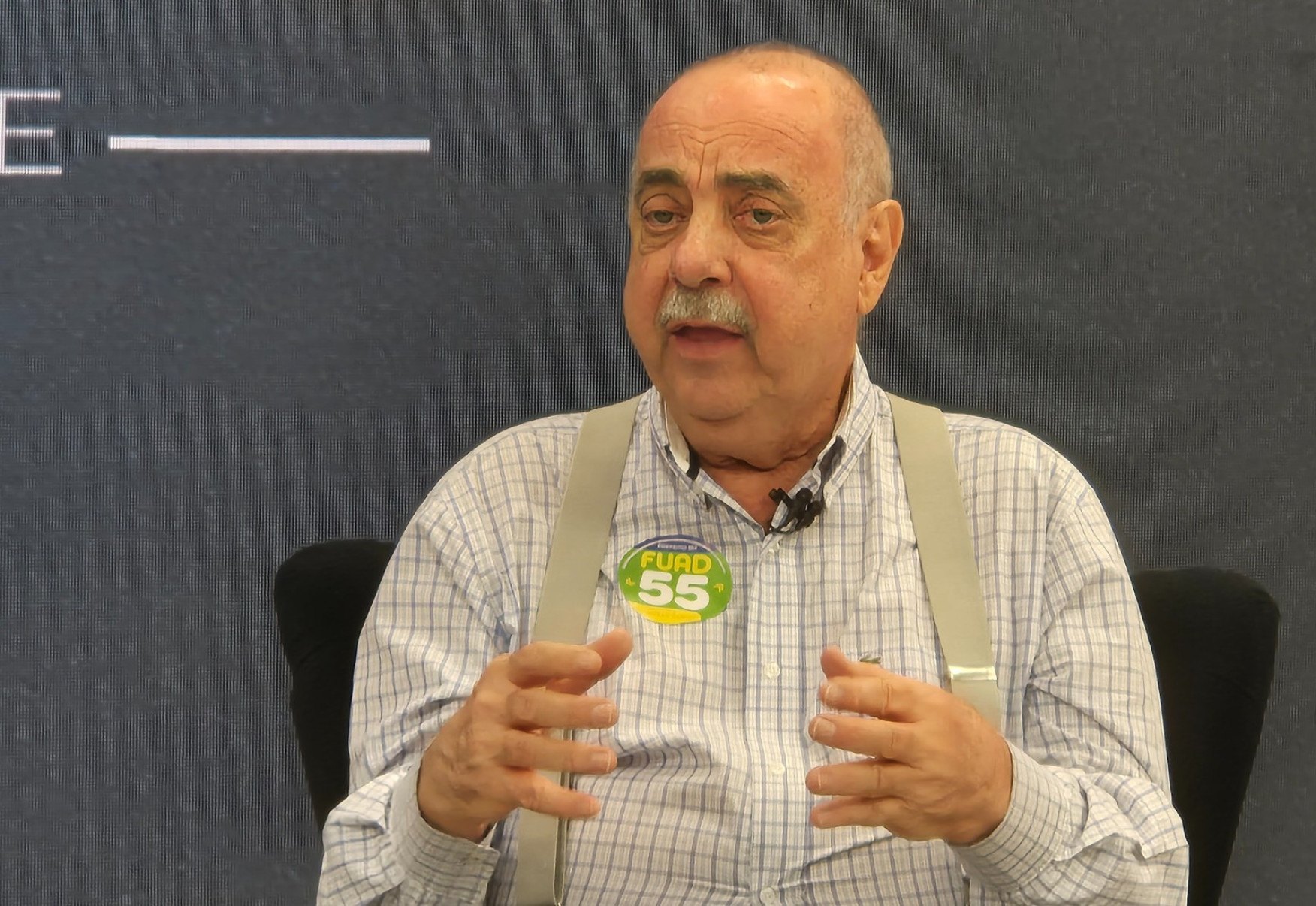 O prefeito de Belo Horizonte, Fuad Noman (PSD), enfrentou uma série de complicações de saúde no último ano-Jair Amaral/EM/D.A Press