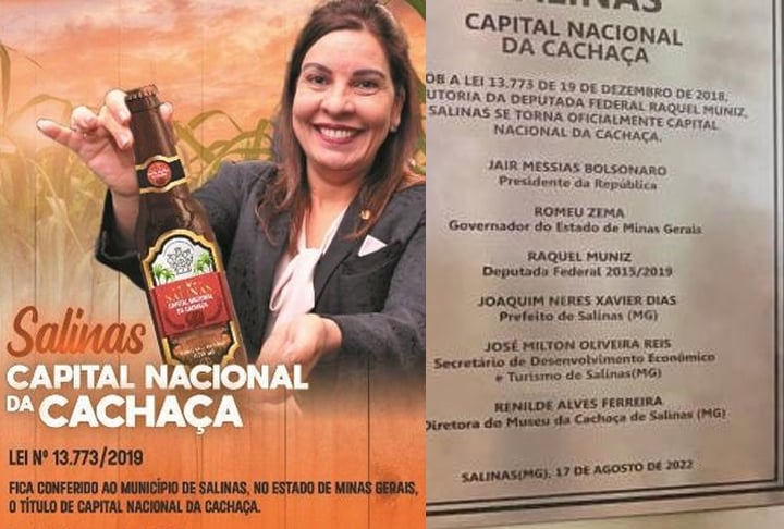 A cidade, inclusive, foi classificada como Capital Nacional da Cachaça, com selo de Indicação Geográfica, do Instituto Nacional de Propriedade Industrial. 