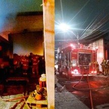 Bombeiros arrombam depósito de itens religiosos para combater incêndio - CBMMG