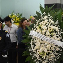 Lula e Janja enviam coroa de flores em homenagem a Fuad Noman - Leandro Couri/EM/D.A Press