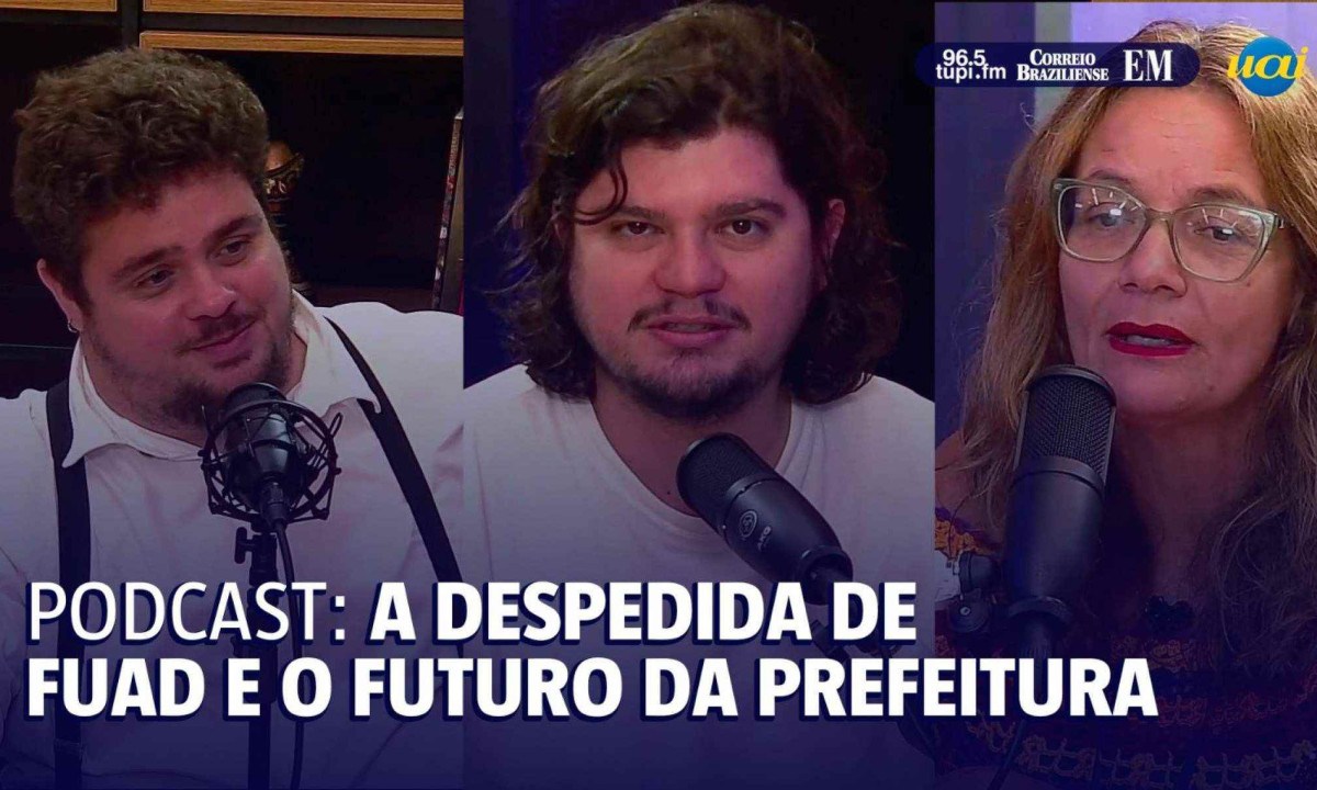 Podcast Política em Pauta debate morte do prefeito Fuad Noman, futuro de prefeitura sob o comando de Álvaro Damião e movimentações para o pleito de 2026 -  (crédito: Jair Amaral/EM/D.A Press)
