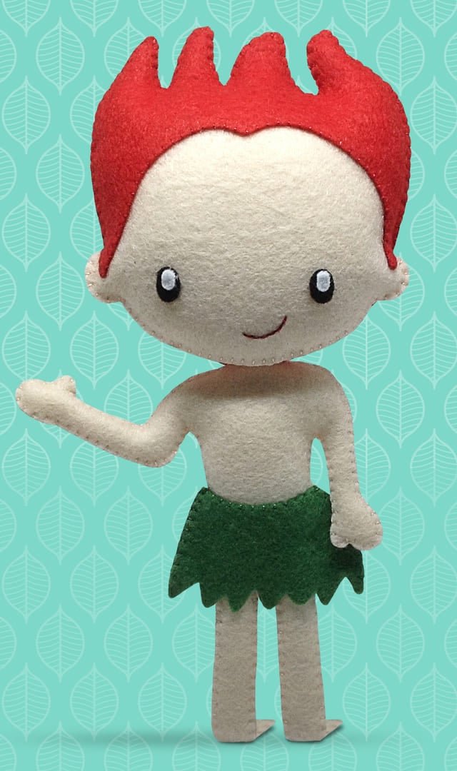 Curupira - Defensor da fauna e da flora. Ele também confronta quem, de alguma forma, tenta prejudicar as florestas e os animais.