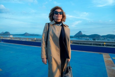 Débora Bloch encarna a inescrupulosa e elitista Odete Roitman, vilã à moda do século 21 que despreza o Brasil -  (crédito: Estevam Avellar/Globo)
