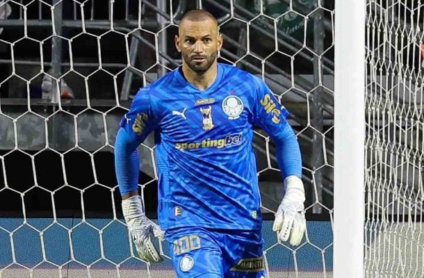 WEVERTON - Fez uma grande defesa no primeiro tempo, na finalização do Igor Jesus. Sempre seguro nas defesas quando acionado - Nota: 7,0 - Foto: Cesar Greco/Palmeiras
