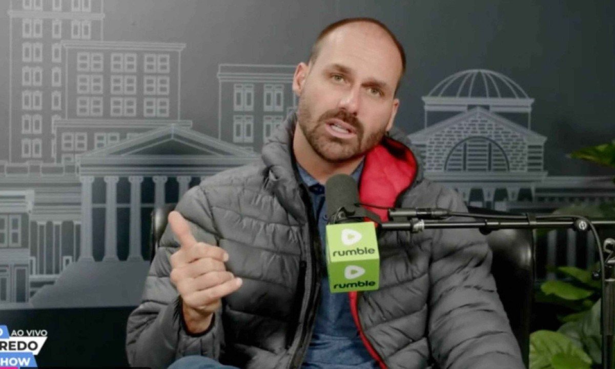 Os últimos atos de Eduardo Bolsonaro na Câmara antes de se licenciar -  (crédito: Platobr Politica)