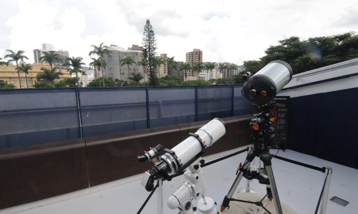  As Observa&ccedil;&otilde;es Noturnas e Solares  retornam  partir deste fim de semana (05 e 06/04) -  (crédito: Tulio Santos/EM/D.A Press)