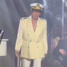 Roberto Carlos: vídeo de cantor com ‘cara amarrada’ antes de show em navio viraliza nas redes - Reprodução/Redes Sociais