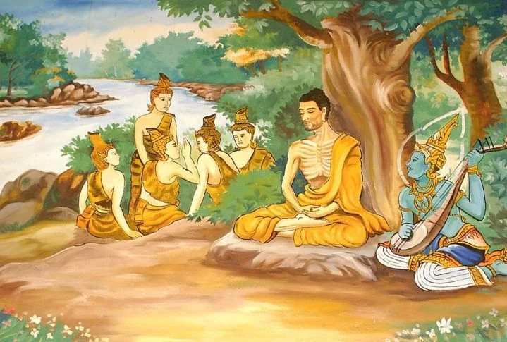 Atualmente, as referências ao Buda limitam-se ao mestre Sidarta Gautama. Ele seria, portanto, o último buda de uma linhagem de antecessores cuja história perdeu-se no tempo.-Domíno Públíco - Wikimédia Commons