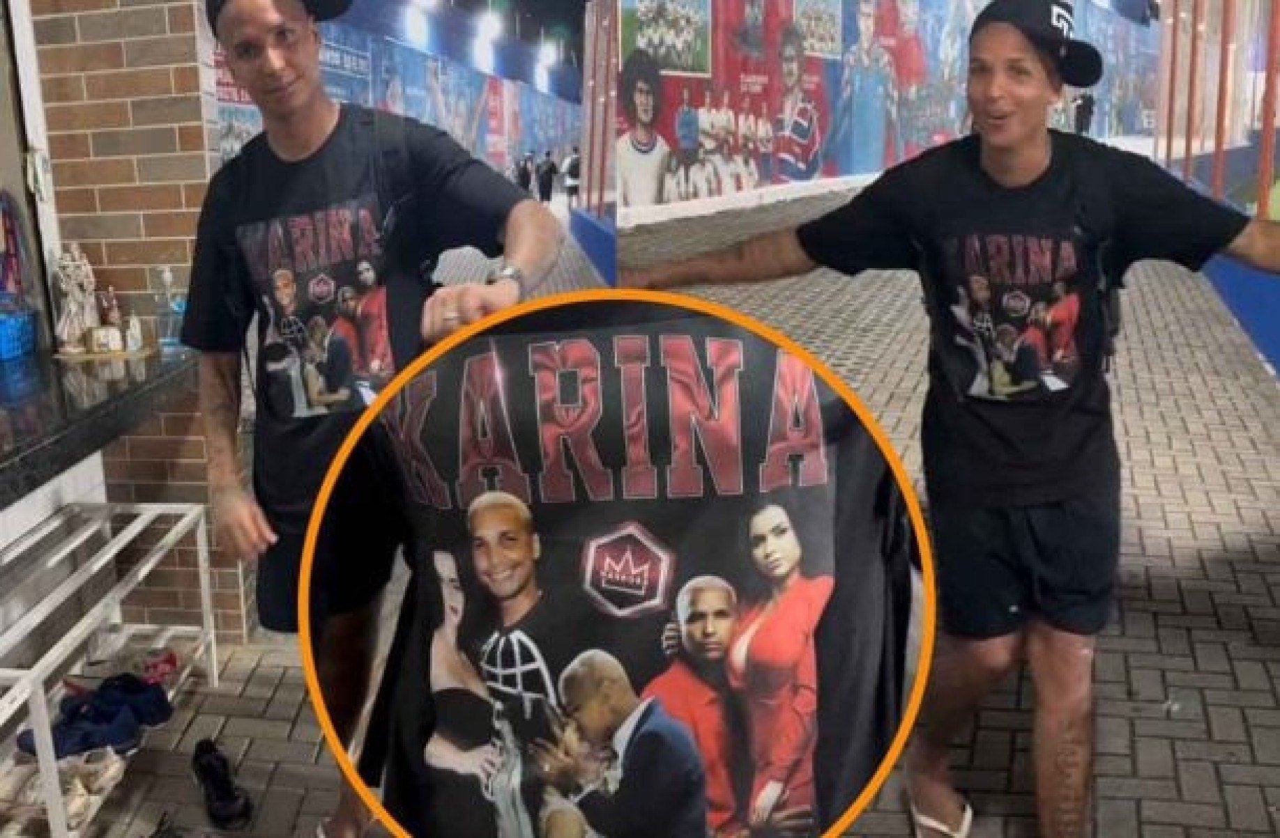 Deyverson vai ao CT do Fortaleza com camisa em homenagem à esposa; confira