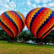 Natureza e fé em São Lourenço-MG, que completa 98 anos - Reprodução de Instagram @balonismosaolourenco