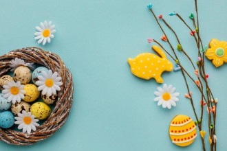4 ideias diferentes de decoração de Páscoa para inovar nessa data especial 