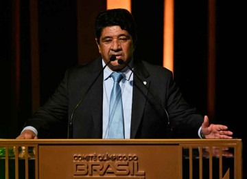O presidente da CBF, Ednaldo Rodrigues, foi denunciado pela Revista Piaui -  (crédito: Mauro PIMENTEL / AFP – 11/12/24)