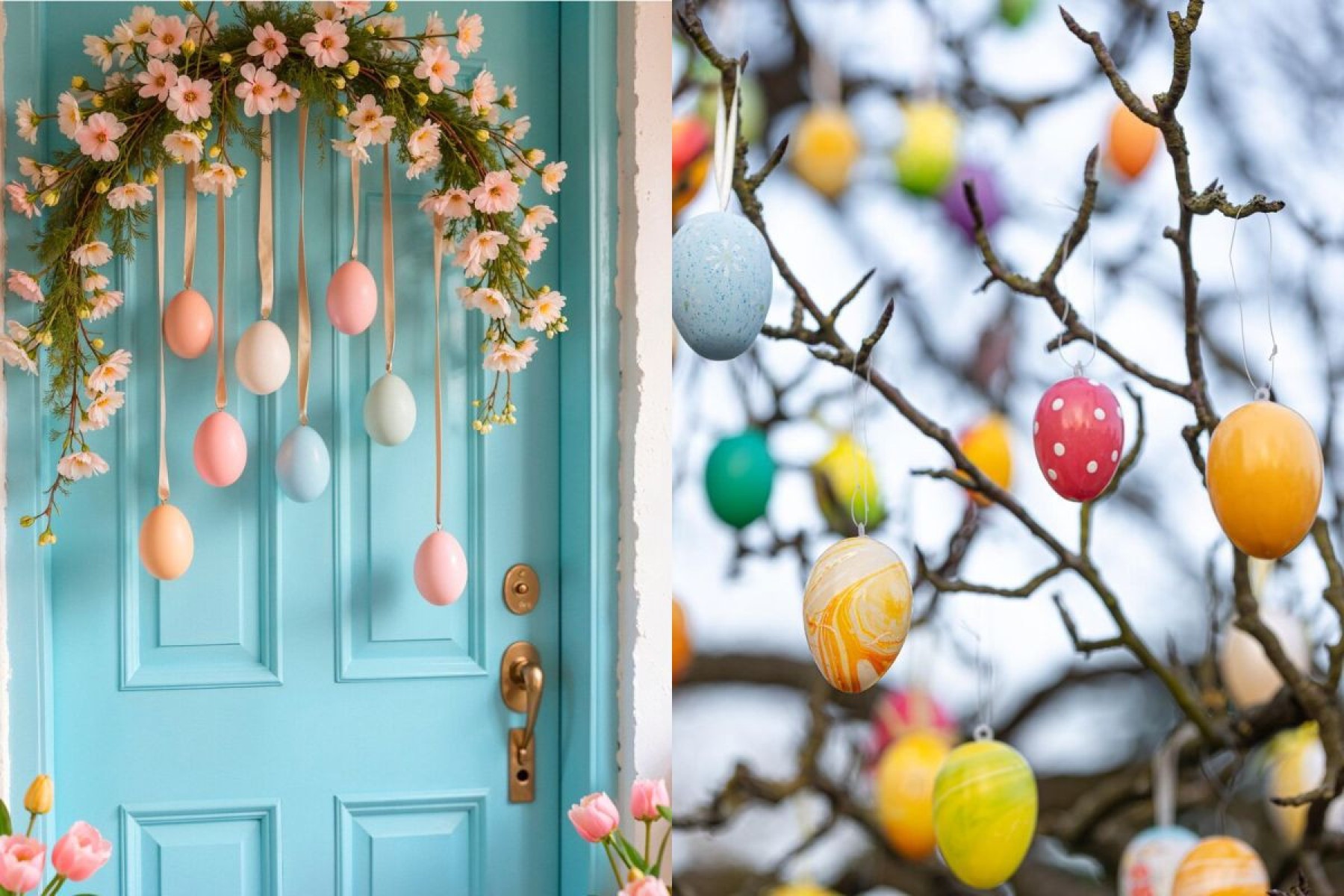 InspiraÃ§Ã£o decoraÃ§Ã£o de PÃ¡scoa -Freepik