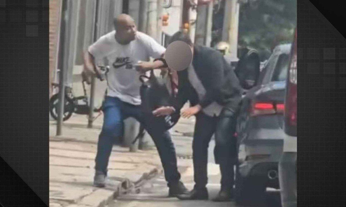 Ladrão tentou assaltar agente da PF e acabou morto no Rio de Janeiro -  (crédito: reprodução/dailymotion)