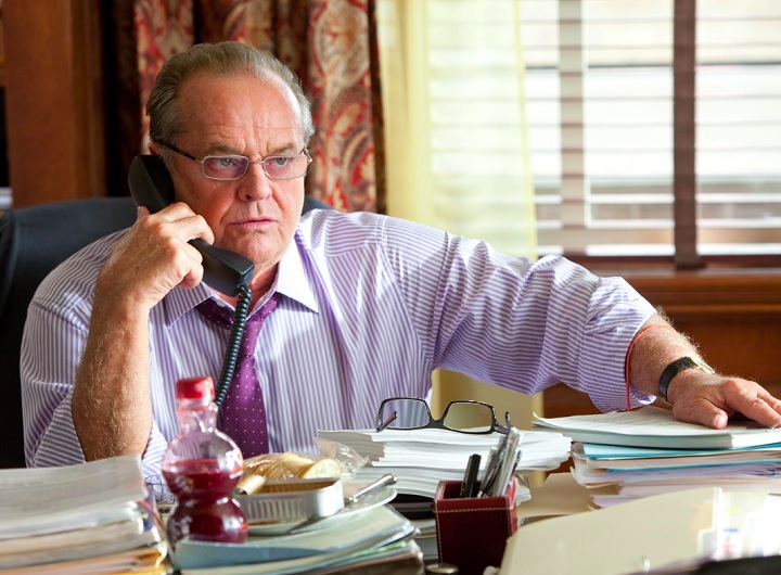 O último filme em que Nicholson atuou foi a comédia romântica "Como Você Sabe", lançado em 2010. Desde então o ator segue aposentado das telas. Já em 2015, a Revista Star informou que ele sofre de Mal de Alzheimer. 
