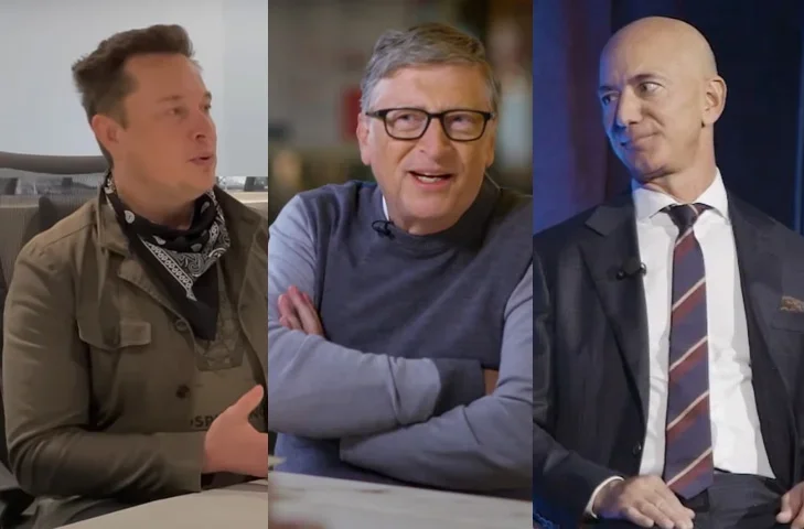 Atualmente, ocupa o quinto lugar entre os homens mais ricos do mundo, com US$ 108,8 bilhões, de acordo com a Forbes 2023. O CEO da Tesla e do X (antigo Twitter), Elon Musk voltou a se isolar na liderança com US$ 222,2 bilhões.