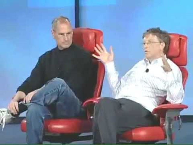 Bill Gates, então, se interessou pela interface gráfica de uma demonstração do Apple Lisa, na casa do Steve Jobs. Por lá, em 1984, desenvolveu um novo sistema operacional e lançou o Windows, que seria uma extensão gráfica para o MS-DOS.