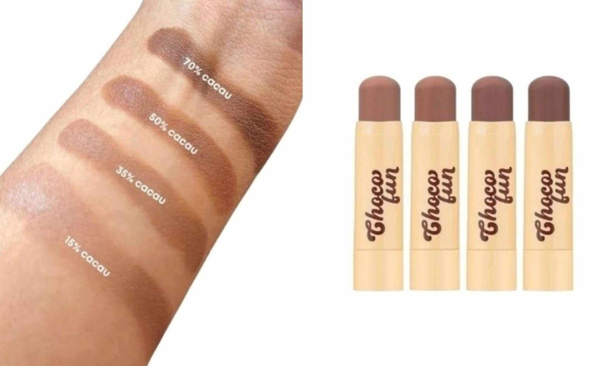 Contorno em stick Choco Fun Contorno em stick Choco Fun