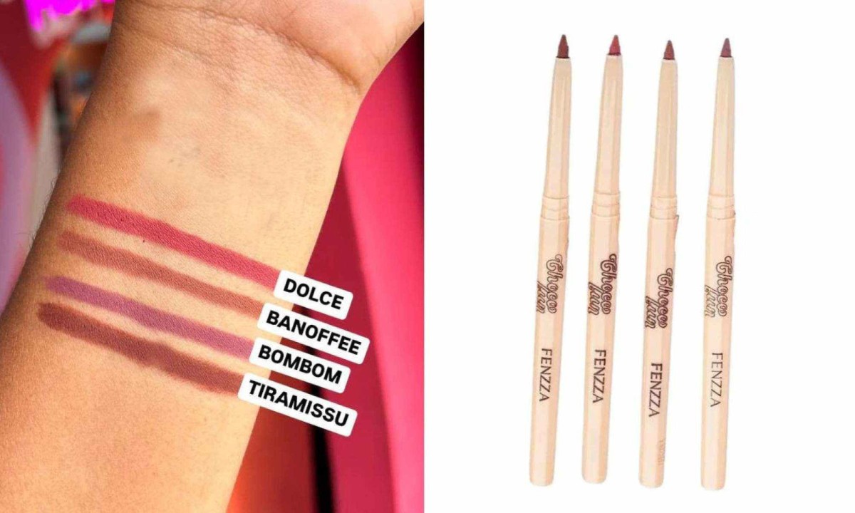 Lápis labial retrátil Choco Fun Lápis labial retrátil Choco Fun