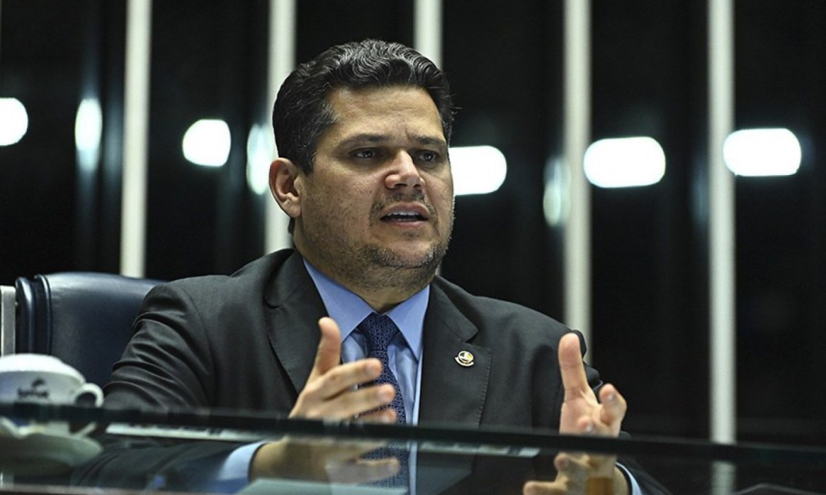 Presidente do Senado Federa, Davi Alcolumbre (União-AP). - (crédito: Marcelo Camargo/Agência Brasil ) Presidente do Senado Federa, Davi Alcolumbre (União-AP). - (crédito: Marcelo Camargo/Agência Brasil )