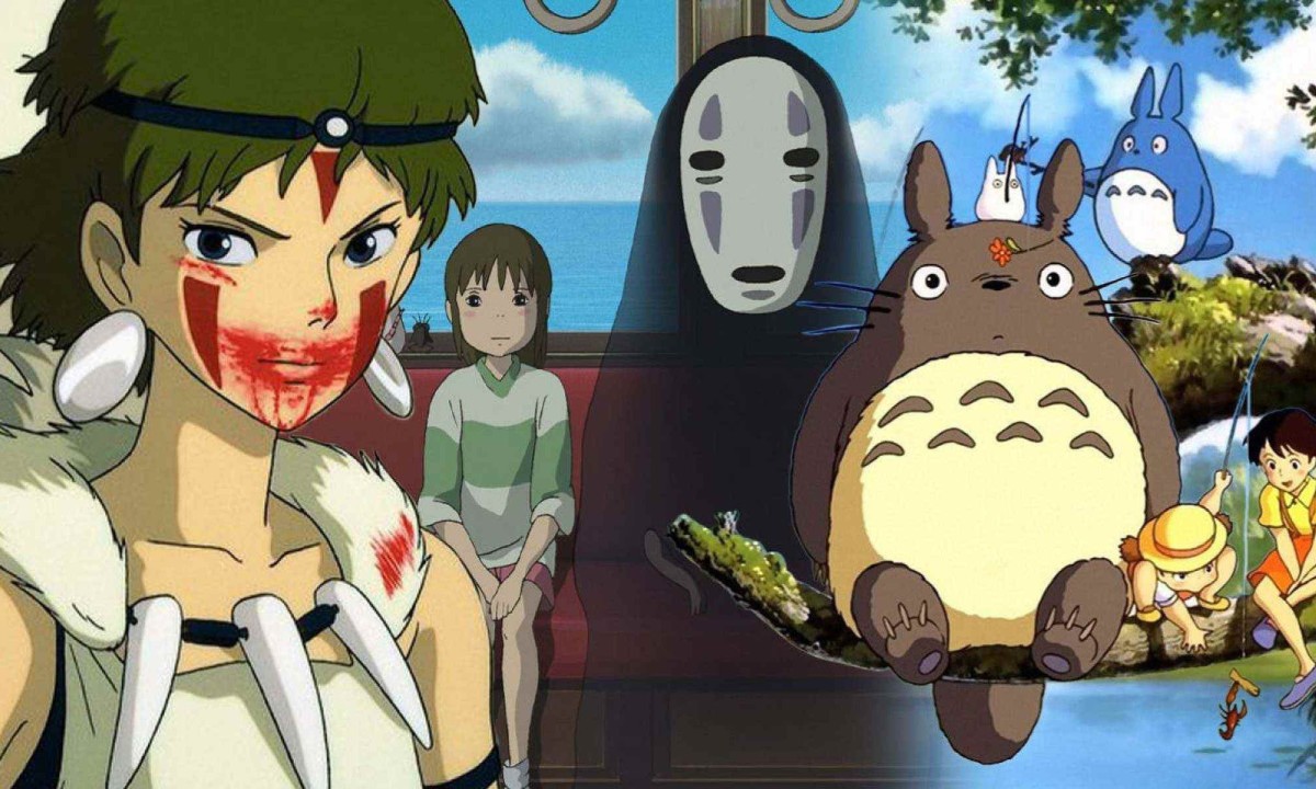 Imagens de filmes renomados do Studio Ghibli -  (crédito: Reprodução/Studio Ghibli)