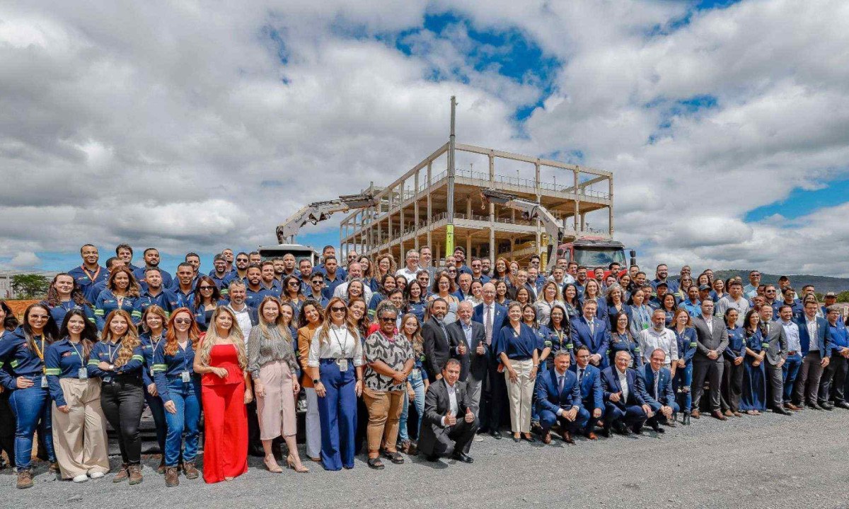 Lula participou de uma solenidade de anúncio do investimento da empresa dinamarquesa Novo Nordisk em Montes Claros -  (crédito: Ricardo Stuckert / PR)