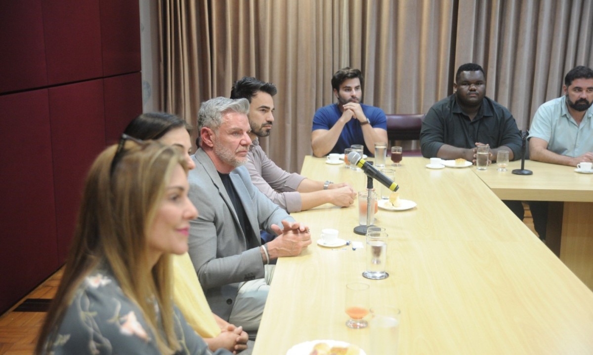'Primeiramente, sou agradecido a Deus, à minha família e às pessoas que me confiaram o voto lá atrás na eleição do ano ado', diz Juliano Lopes -  (crédito: Alexandre Guzanshe/EM/D.A Press)