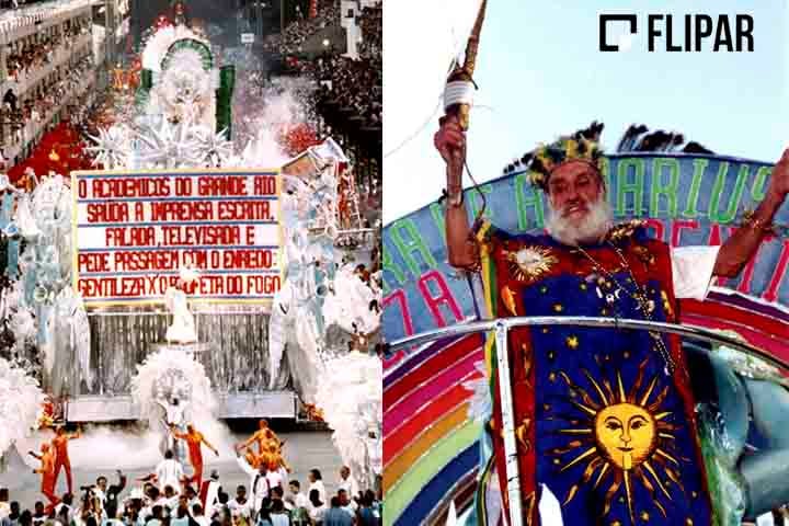 Em 2001, o Profeta Gentileza foi enredo da Acadêmicos do Grande Rio, no carnaval carioca. O carnavalesco Joãozinho Trinta surpreendeu apresentando um voo de astronauta em plena Sapucaí.  Ele explicou a ligação desse voo com Gentileza: "Vivemos uma era espacial e temos tanta fome, pobreza e violência. É um contraste que ainda não foi resolvido".