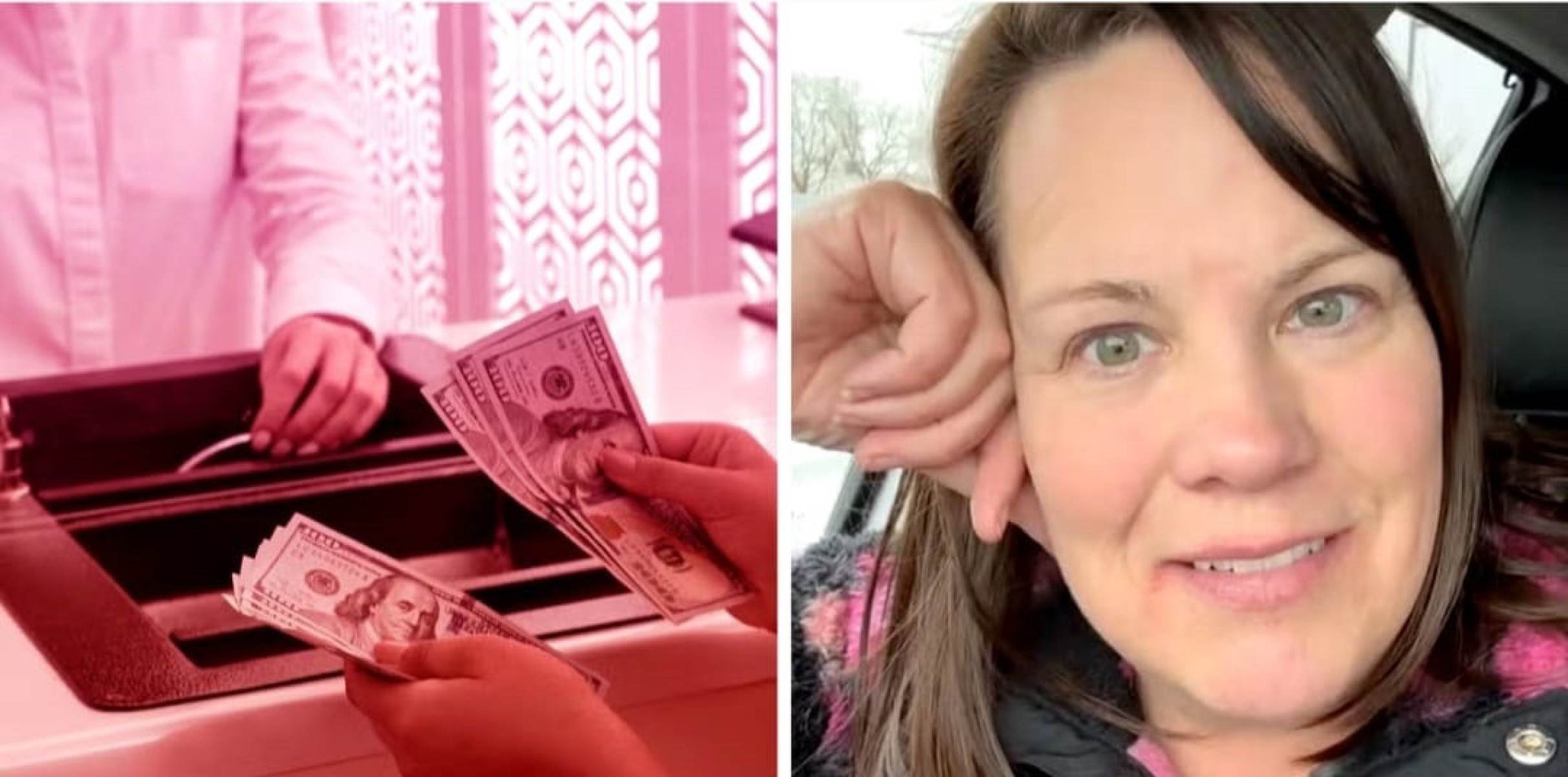 Mulher tenta pagar conta em banco usando dinheiro e se surpreende