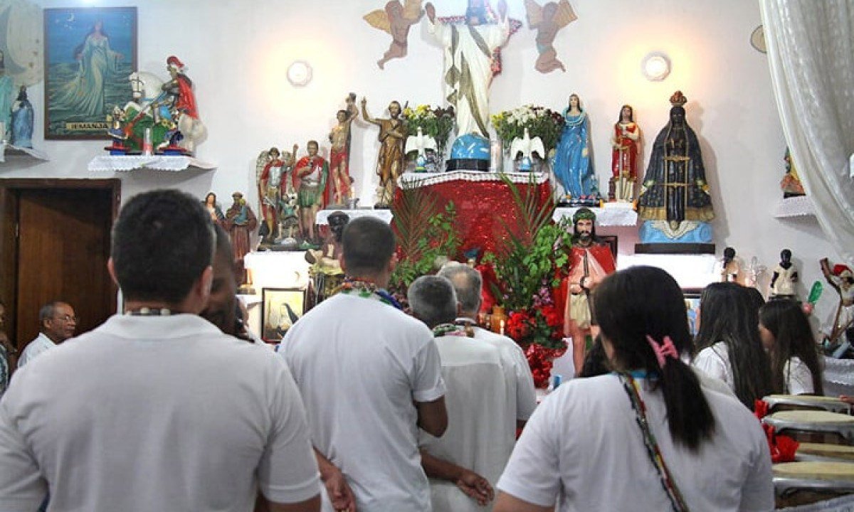 A Umbanda, por exemplo, é uma religião brasileira que combina elementos do catolicismo, do espiritismo e das religiões afro-brasileiras. -  (crédito: Fernando Turri - Flickr)