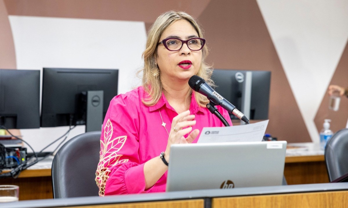Deputada estadual Beatriz Cerqueira noticiou o Ministério Público após o também deputado Cristiano Caporezzo pedir investigação sobre o livro do autor Jeferson Tenório -  (crédito: Luiz Santana/ALMG)